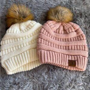 Bundle of C.C knit beanies